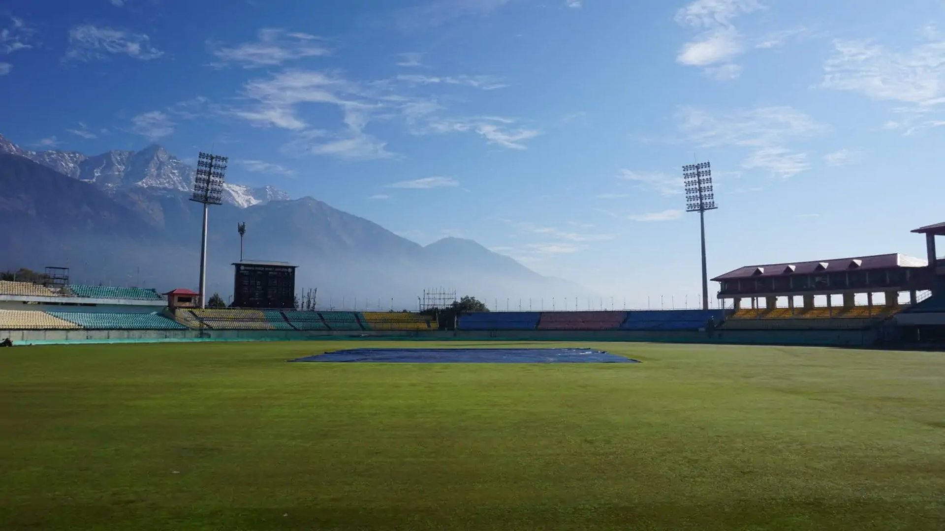 Large cricket stadium
